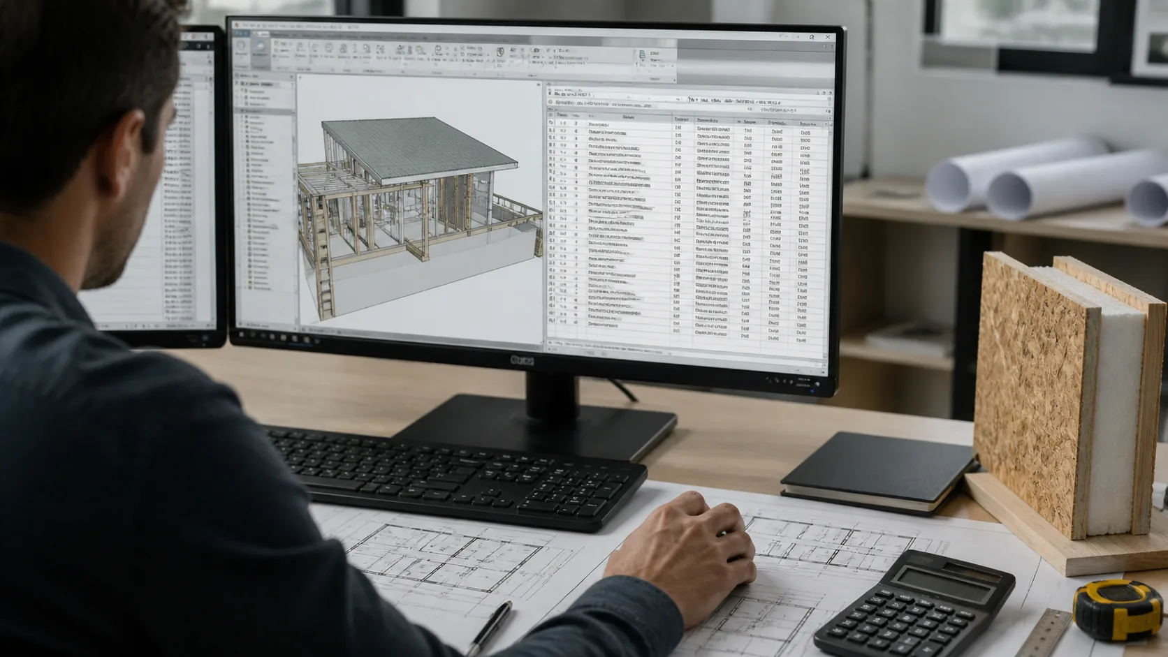 Coordinación BIM de arquitectura y instalaciones eléctricas y sanitarias